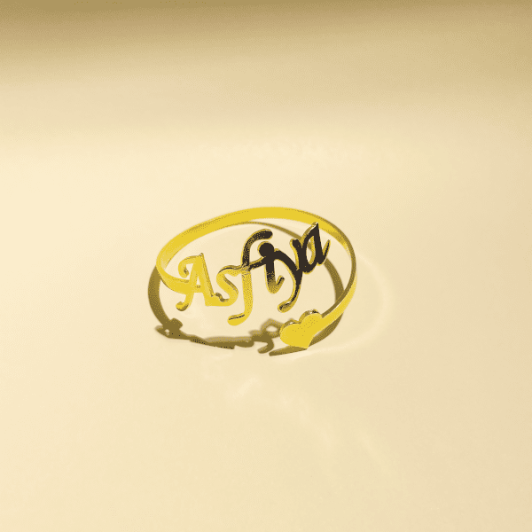 PERSNOLIZED LOVE NAME BANGLE - Image 3